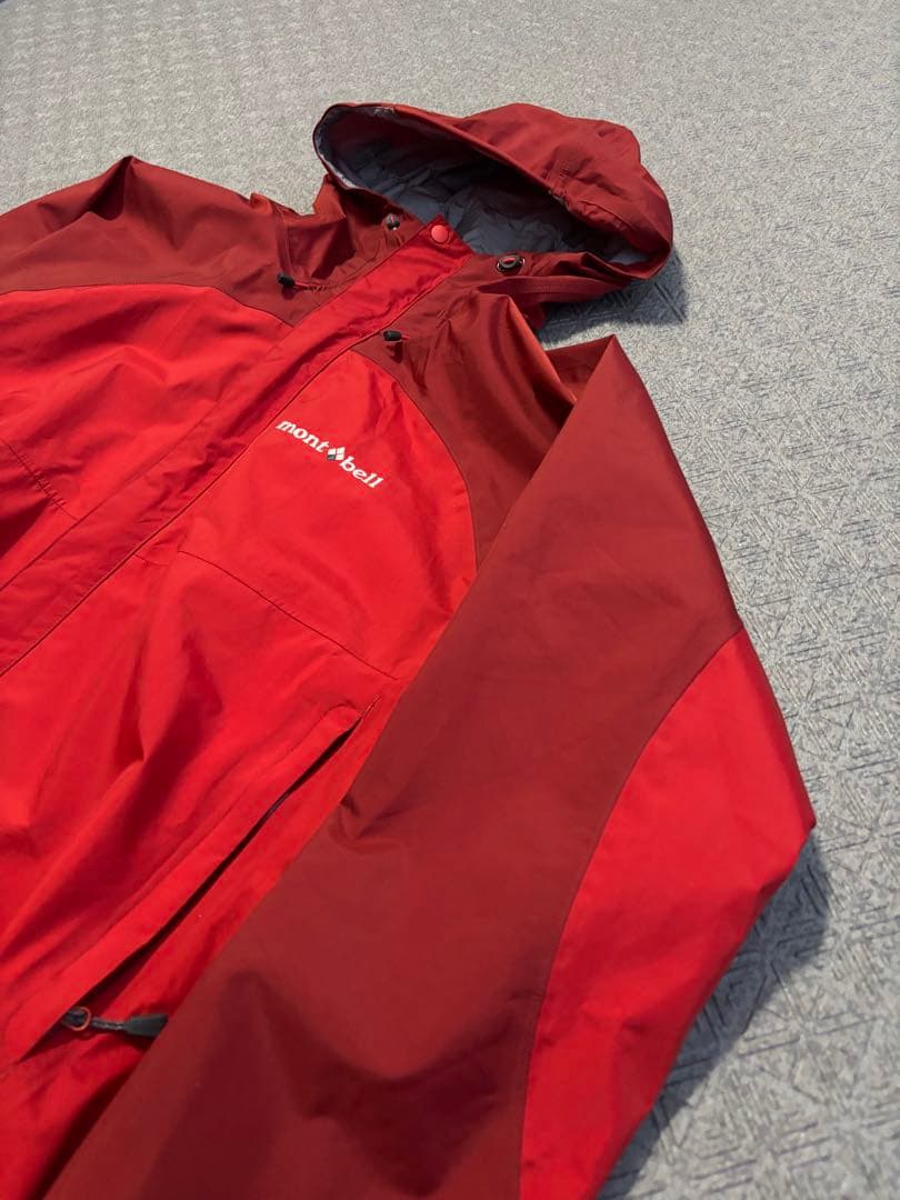 【古着】mont-bell マウンテンパーカー レッド　テック系　y2k