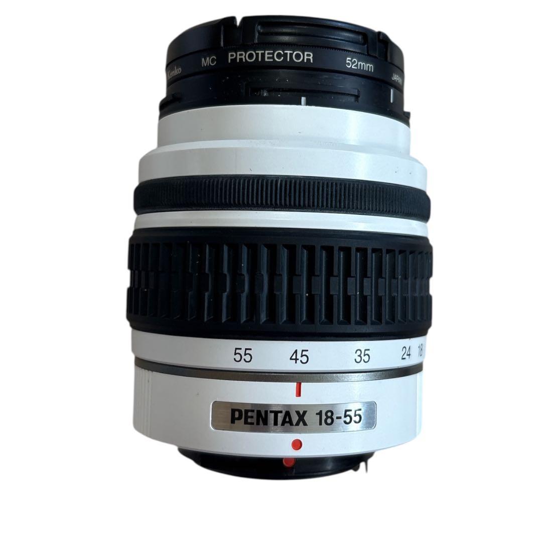 【極美品】PENTAX K-R ホワイト　レンズ 18-55 デジタル一眼カメラ