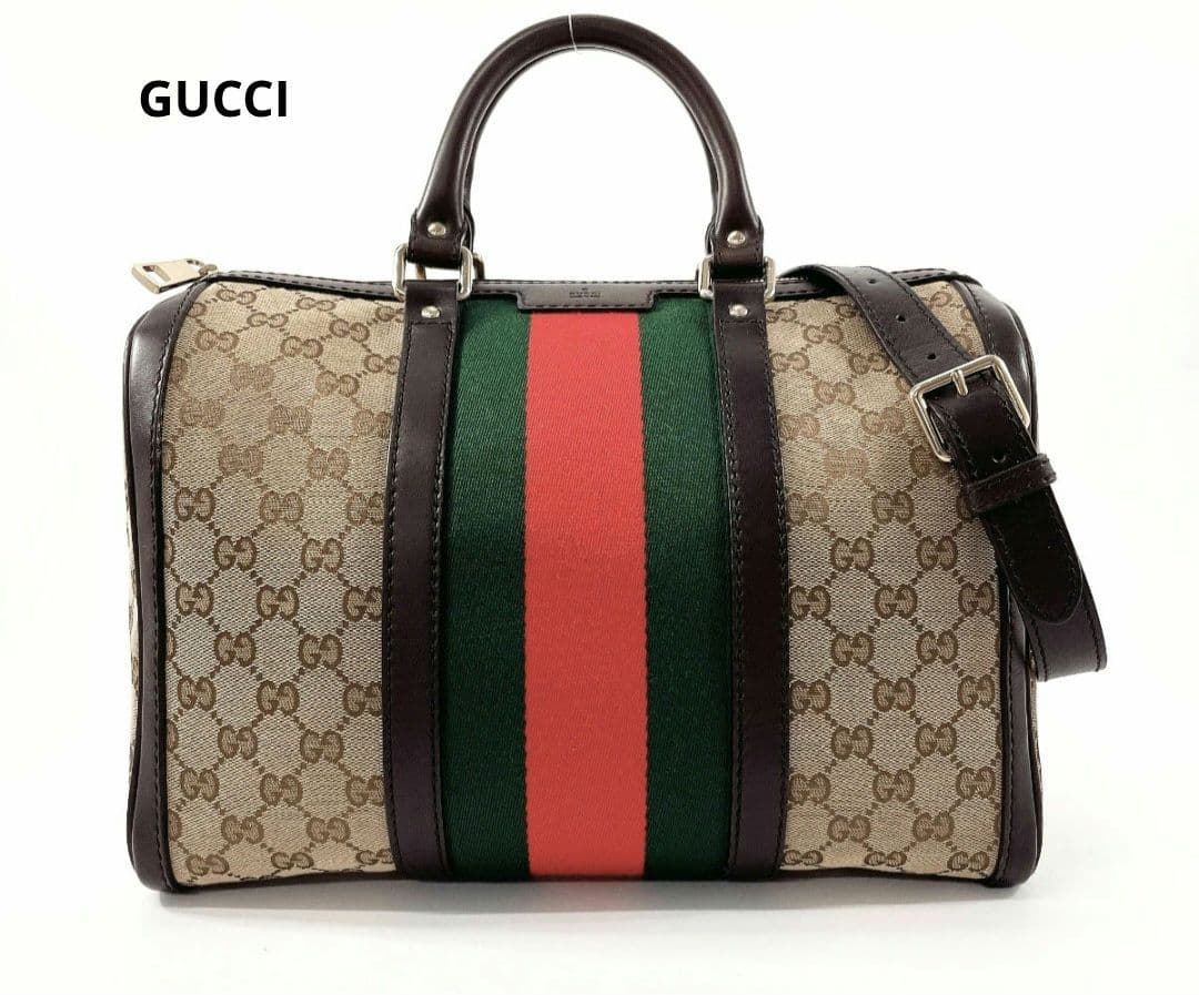GUCCI グッチ ボストンバッグ 中型