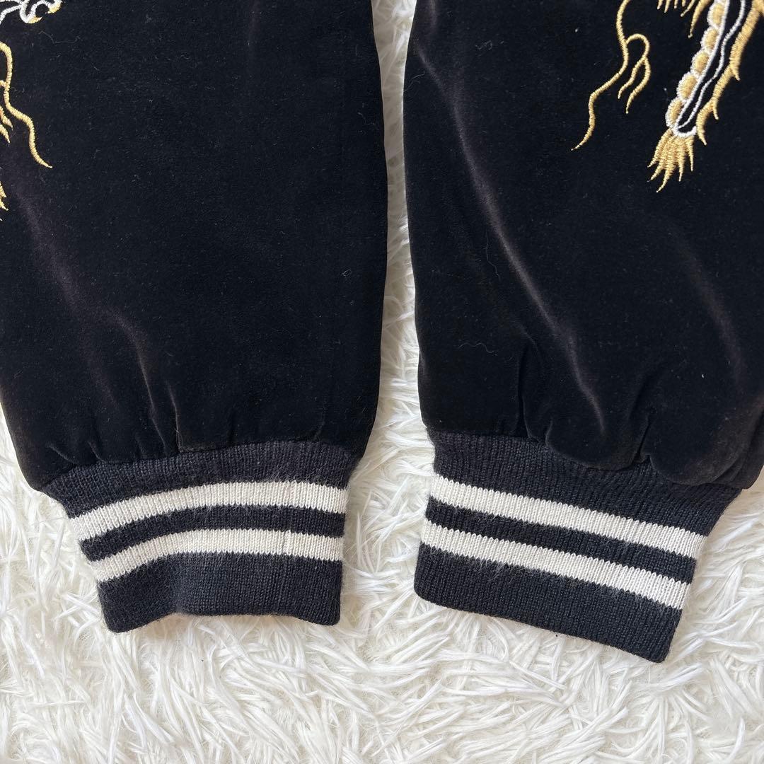 Shoot One 別珍 スーベニア スカジャン ヴィンテージ 鷹 龍 刺繍