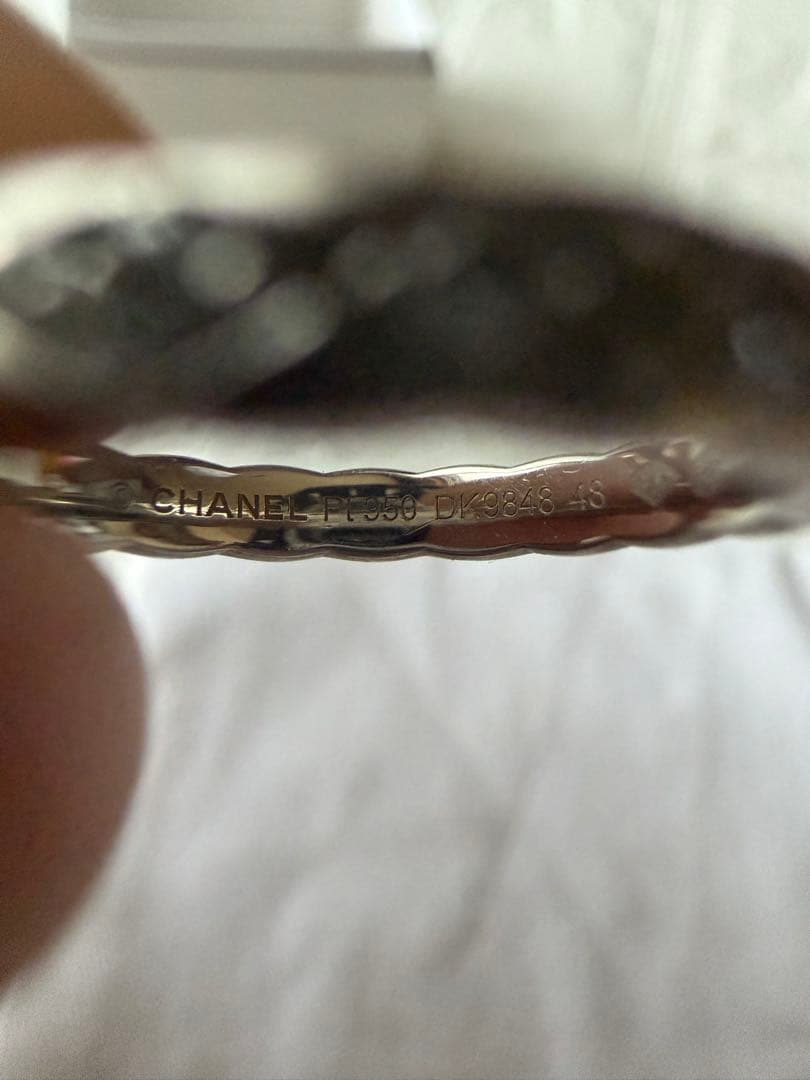 CHANEL ココクラッシュ プラチナ ダイヤ#48