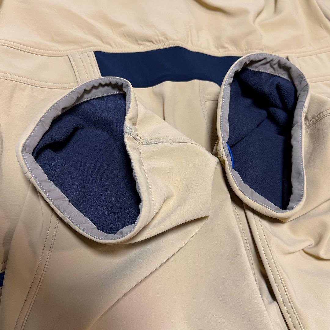 MontBell モンベル 裏起毛 ベージュ フルオーバーオール ツナギ