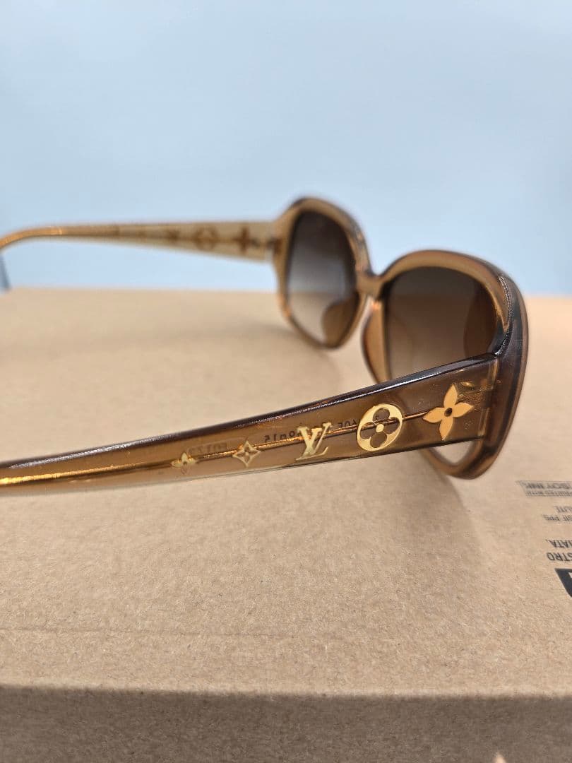 LOUIS VUITTON オプセシオンGM ブラウン サングラス