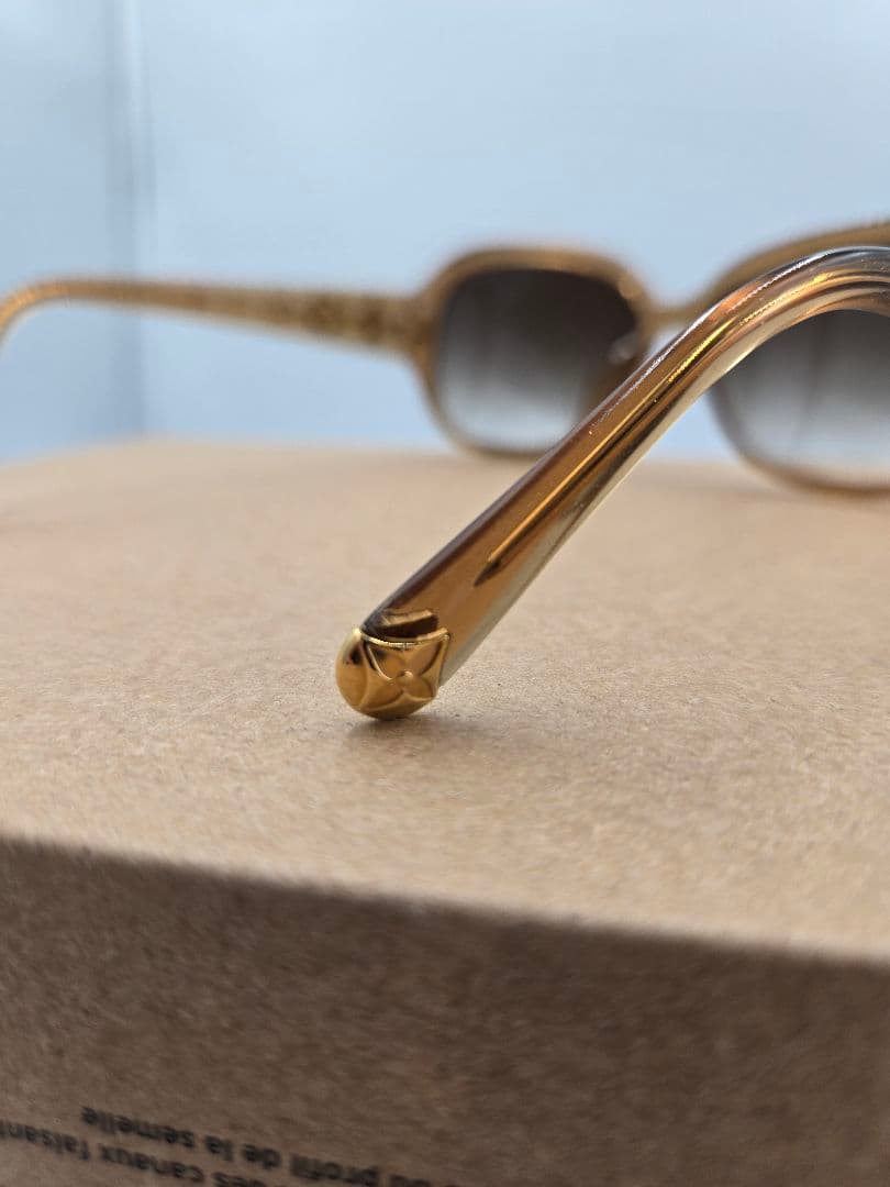 LOUIS VUITTON オプセシオンGM ブラウン サングラス