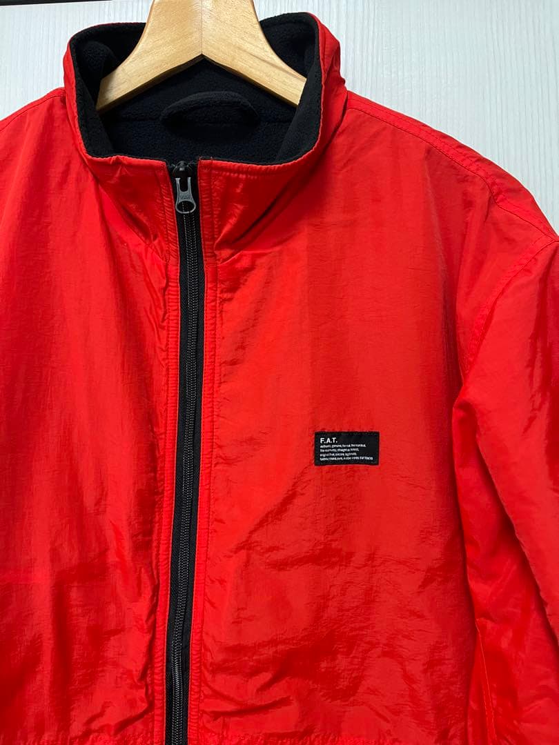 FAT SHELLTILITY赤 ナイロンジャケット　スキニー