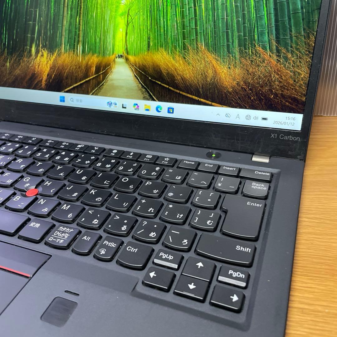 Windowsノート本体 ThinkPad X1 Carbon Windows11 Core i5 8GB