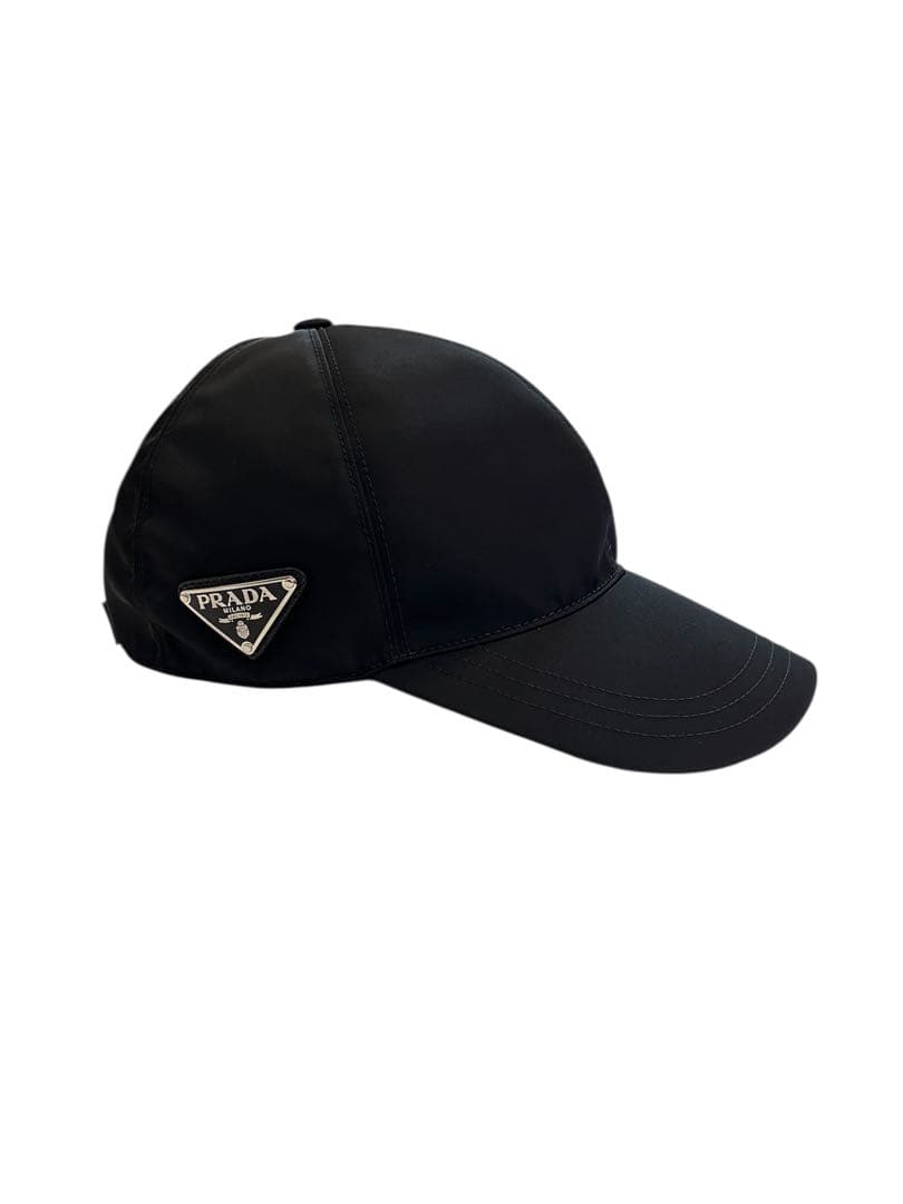 美品 付属品完備 PRADA プラダ Re-Nylon ベースボールキャップ S