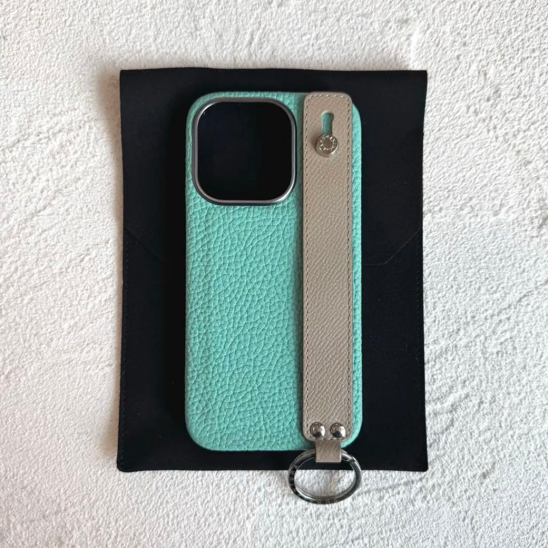 BONAVENTURA ボナベンチュラ iPhone15proケース グリーン