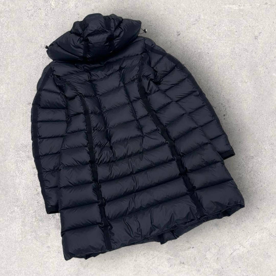 .2015【QR鑑定済・美品】モンクレール　HERMINE ダウンコートAライン