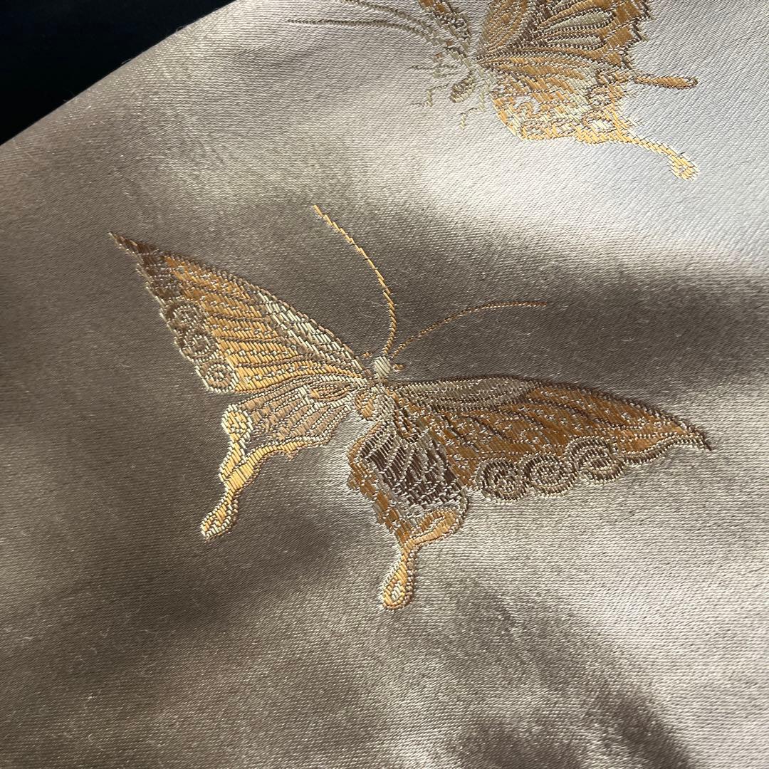 リバーシブル スカジャン 刺繍 金魚 蝶柄 サテン 和柄 ジャケット