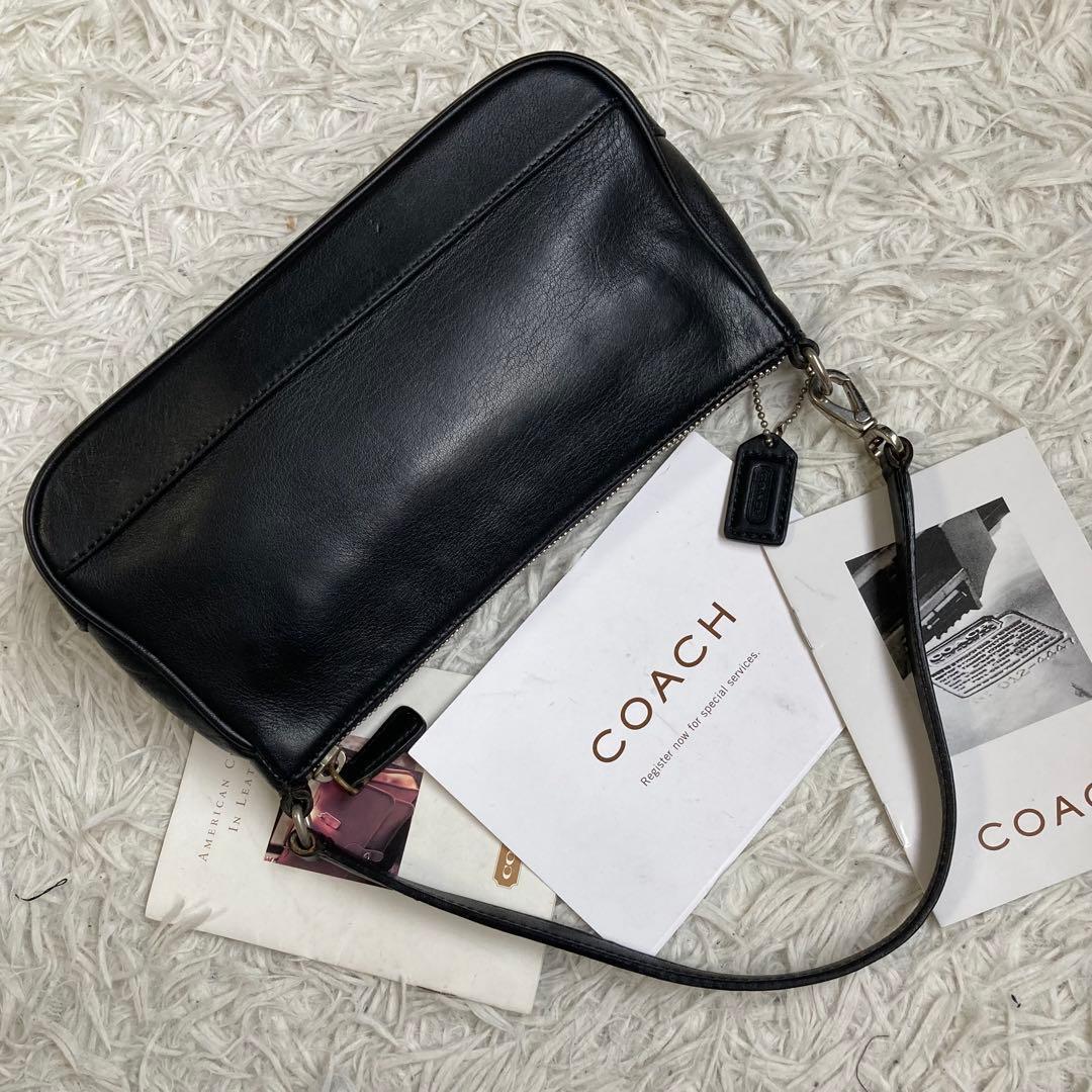 バッグ vintage coach old accessory porch black