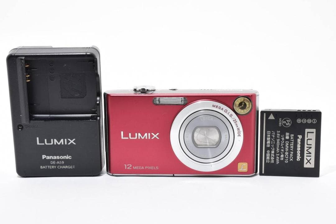 【美品】 Panasonic LUMIX DMC-FX40 充電器付き #28