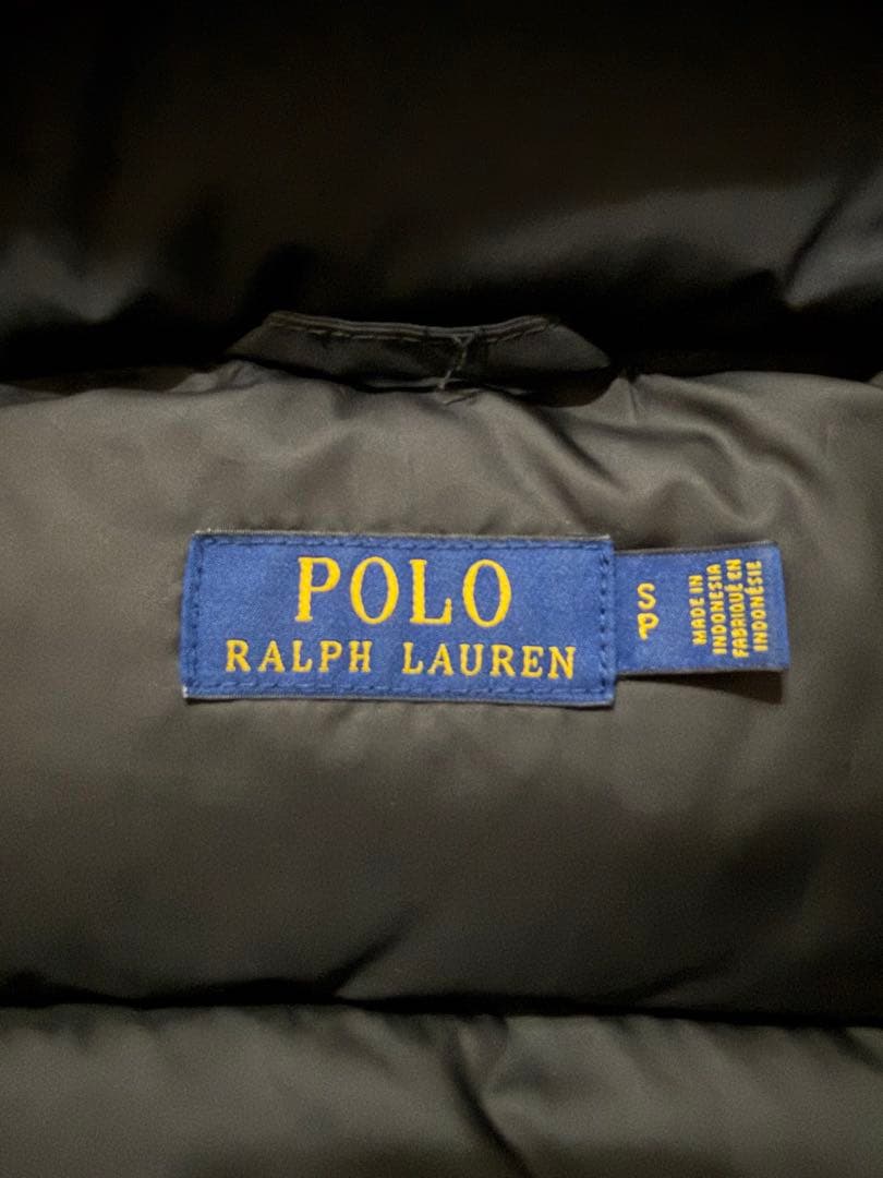 美品　定価60,500POLO RALPH LAUREN ダウンベスト ブラック