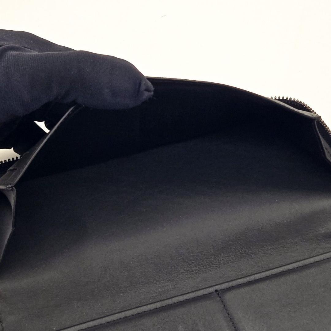 [ICモデル] ヴィトン 長財布 シャドウ ヴェルティカル ブラック A631