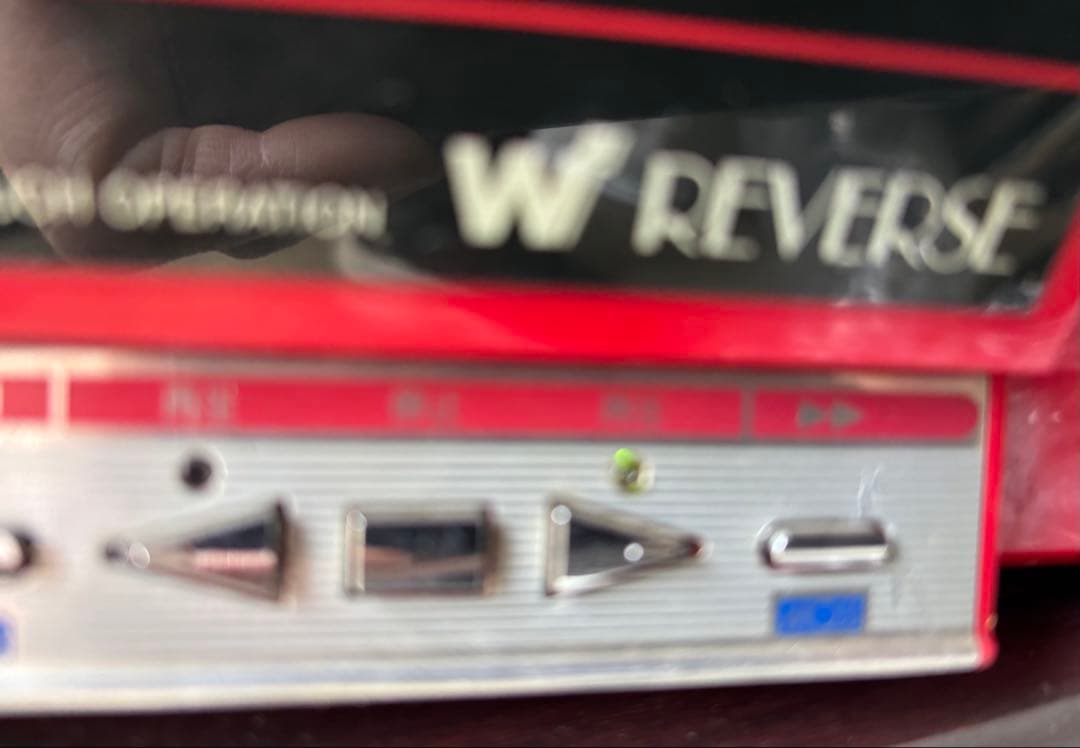 東芝SUGAR RT-SW7 赤　ラジカセ