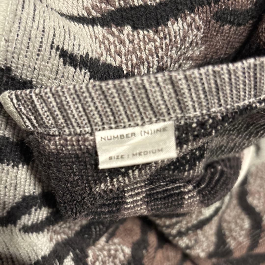 ナンバーナイン　タオル　宮下期オリジナル希少　タイガー　虎柄　野口強　ソロイスト