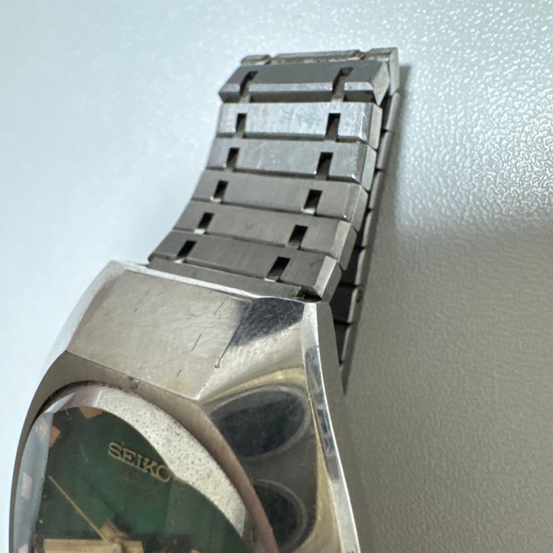 セイコー バナック KING SEIKO 自動巻き 緑色