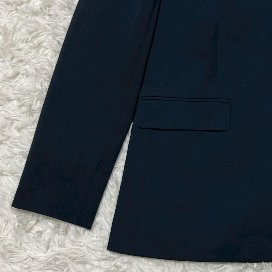 ✨美品/XL✨レミュー パンツスーツ ノーカラー ウォッシャブル 近年モデル