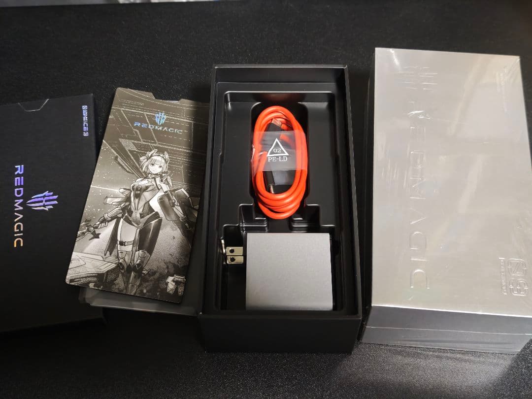 Red magic 9 pro スマートフォン本体 ブラック 箱 付き