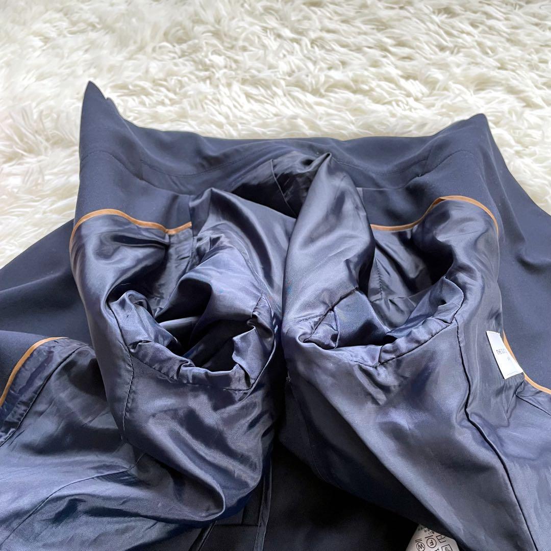 THE SUIT COMPANY 紺ブレダブル金ボタンパンツスーツセットアップ