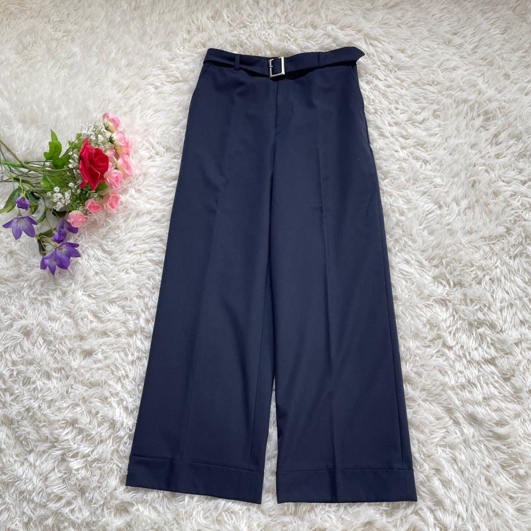 THE SUIT COMPANY 紺ブレダブル金ボタンパンツスーツセットアップ