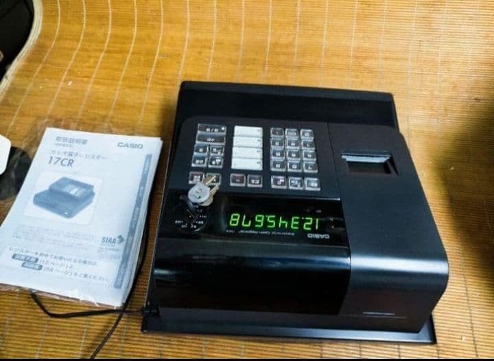 カシオレジスター　17CR　簡単便利特殊　送料込　996126