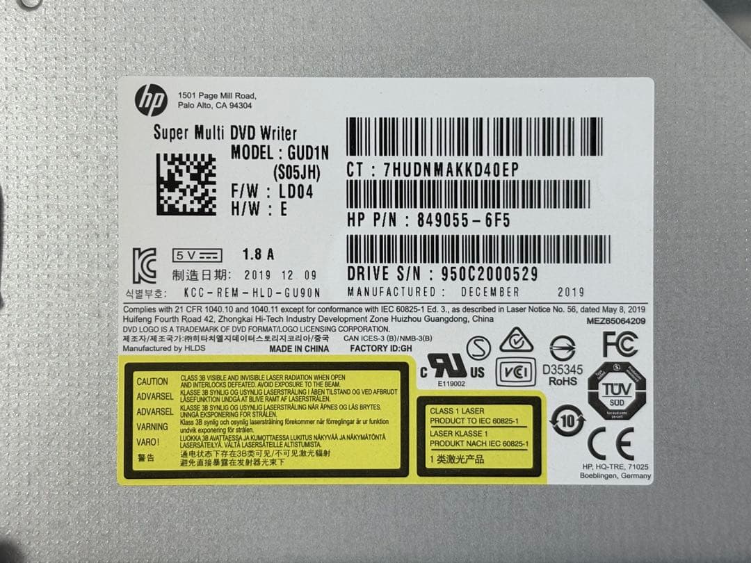 ワークステーション HP Z2 SFF G4 /Xeon E-2224G/SSD 128GB/4GB