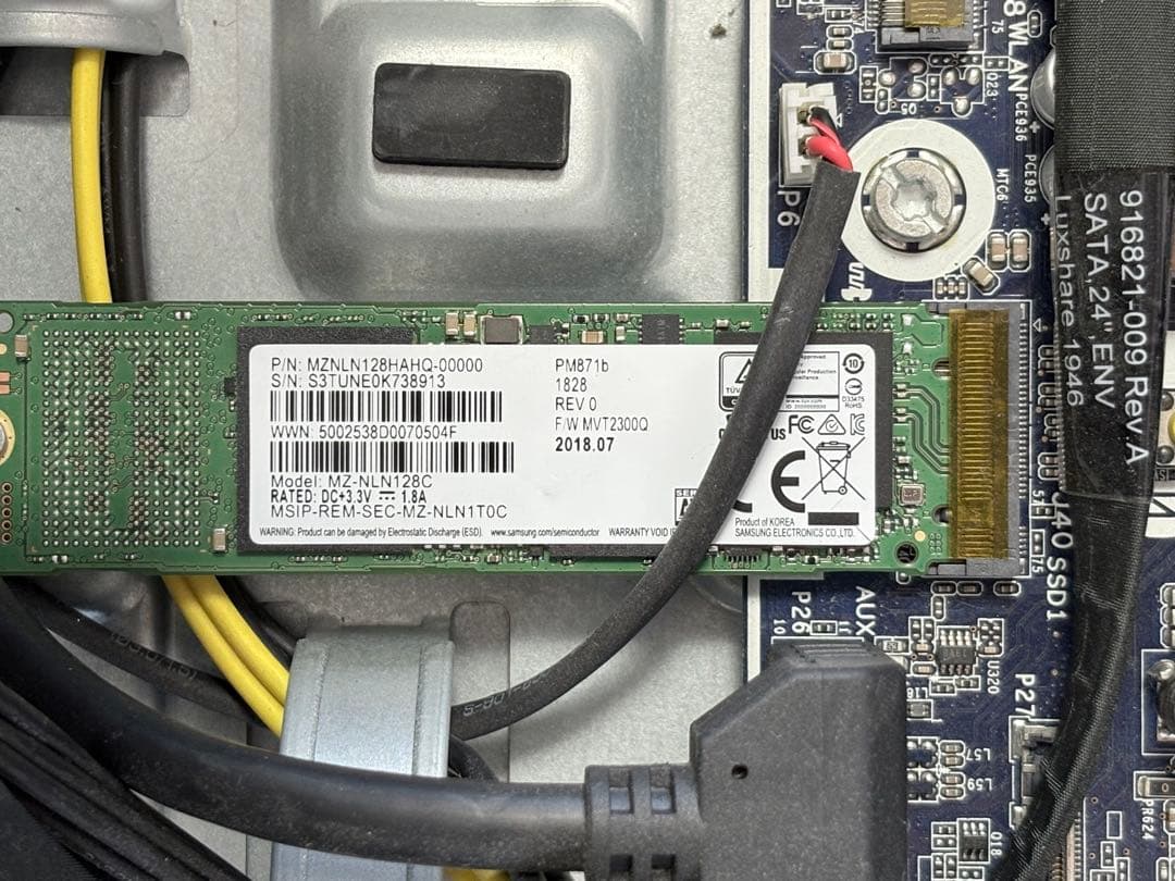 ワークステーション HP Z2 SFF G4 /Xeon E-2224G/SSD 128GB/4GB