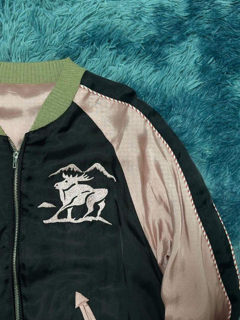 スカジャン　クローズ＆WORST　アラスカ　鷹　CROPPED　HEADS