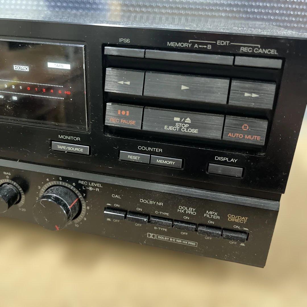 く*ま様 37 A&D GX-Z7100EX ステレオカセットデッキ ジャンク品