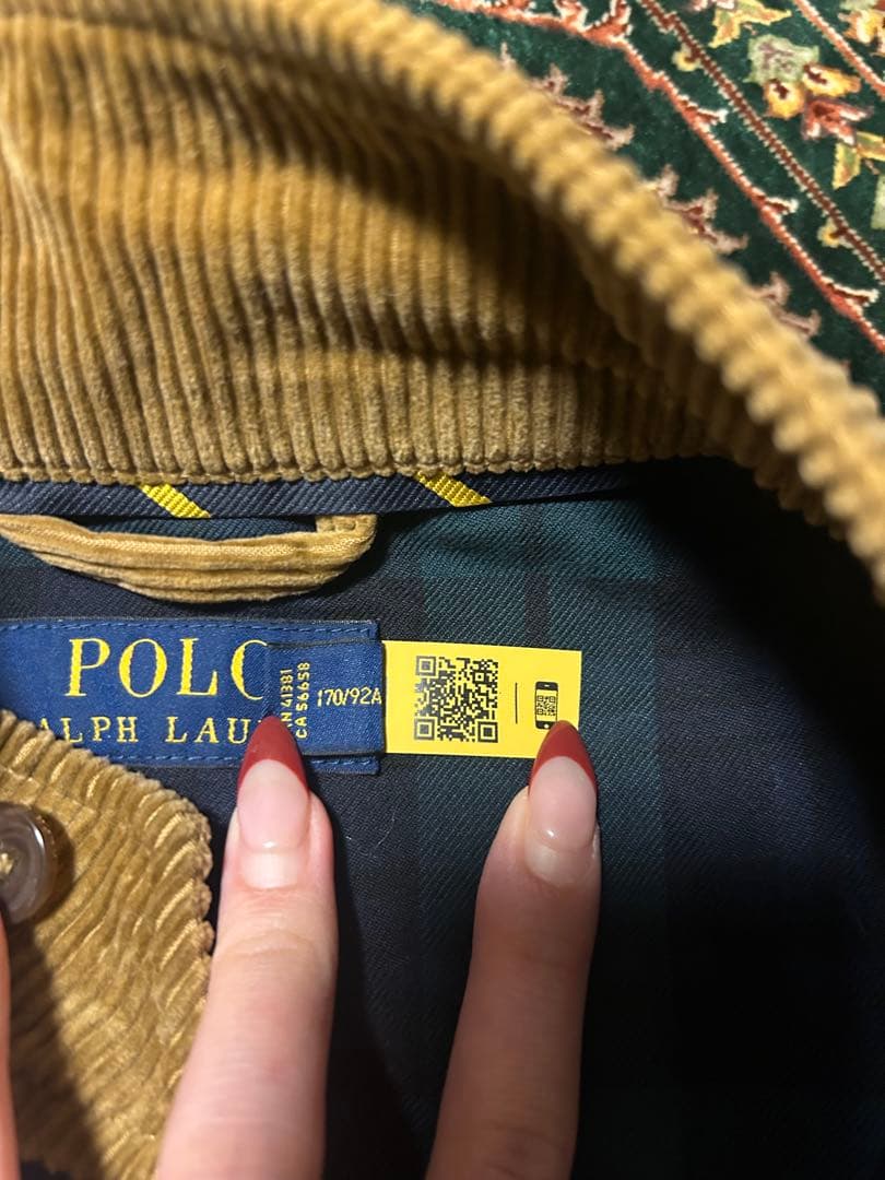 POLO RALPH LAUREN コーデュロイ ジャケット　ブラウン LG