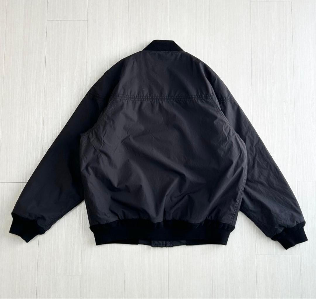 RHC ロンハーマン ダービージャケット ブルゾン 中綿 ブラック