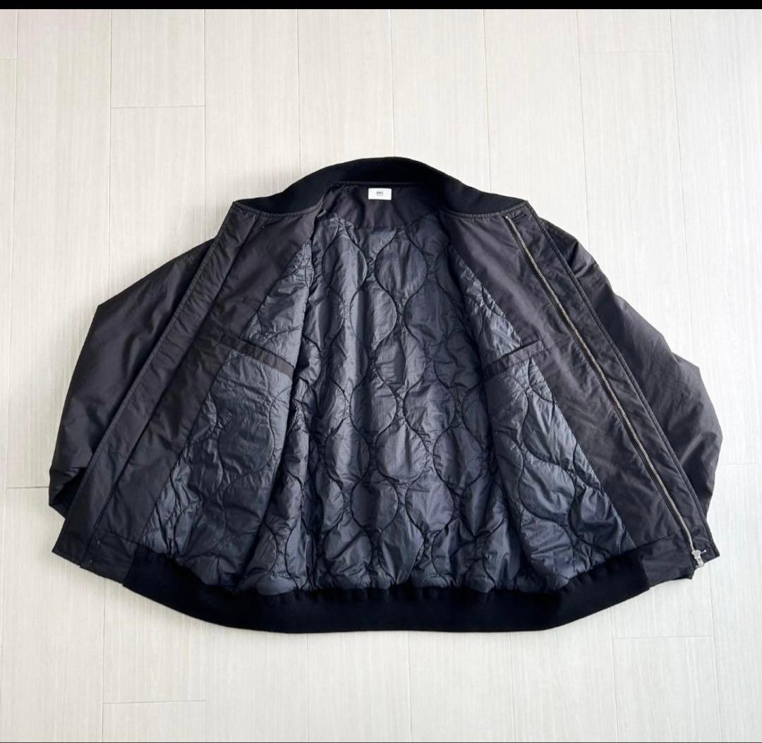 RHC ロンハーマン ダービージャケット ブルゾン 中綿 ブラック