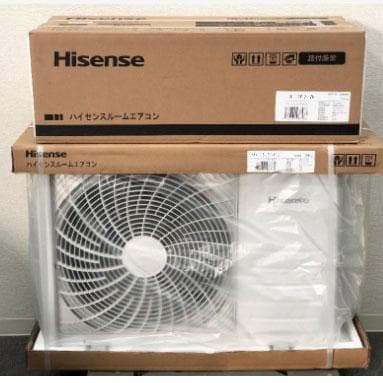 新品☆工事費込み☆ハイセンス6畳2025年取外し廃棄込み神奈川東京千葉埼玉静岡