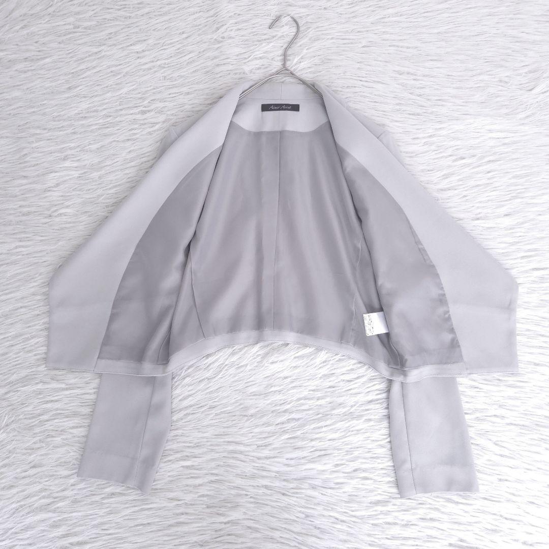 エメアクレット ジャケット セレブ フォーマル 上品 ショールカラー