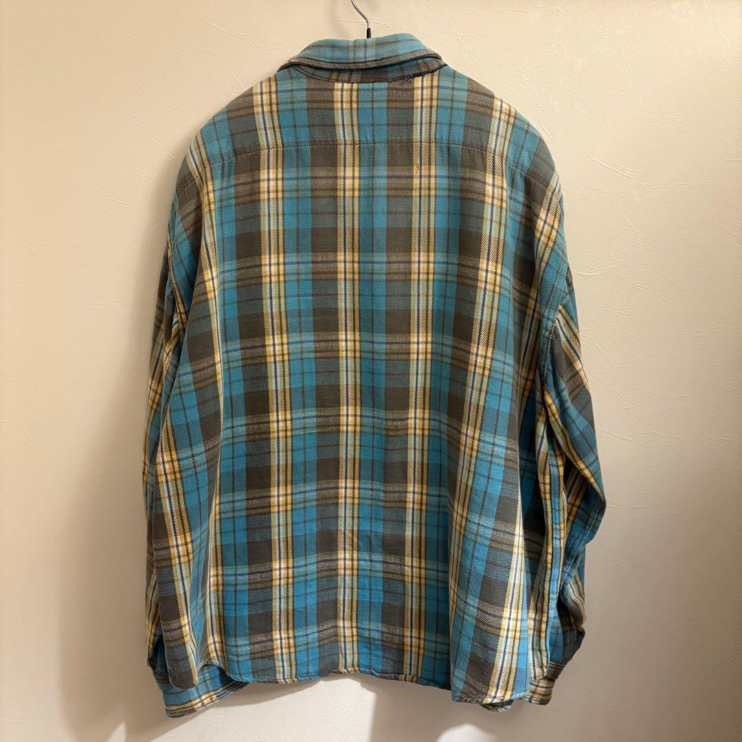 60s Sears ヴィンテージ ネルシャツ XL（17-17 1/2）
