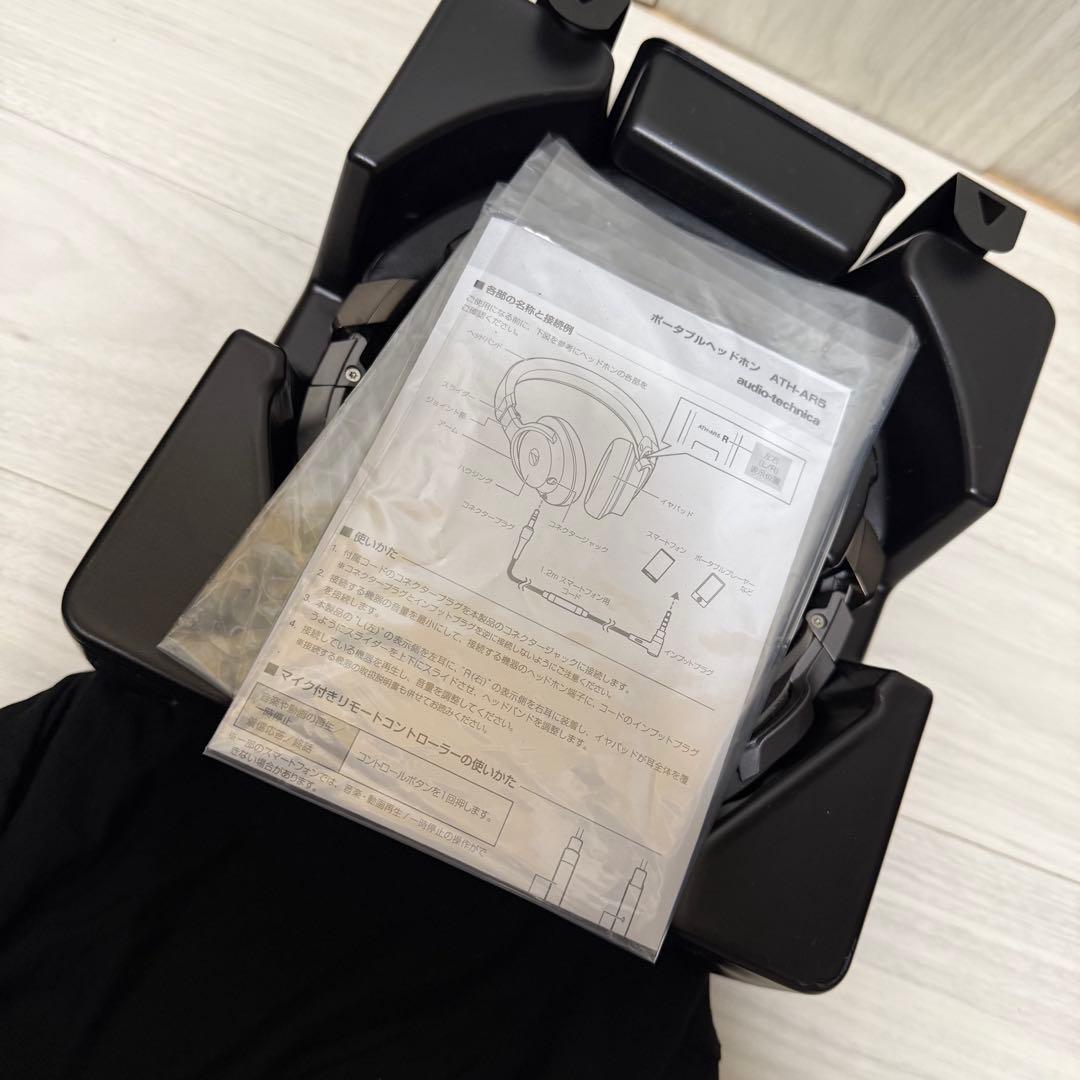 audio-technica ポータブルヘッドフォン ATH-AR5
