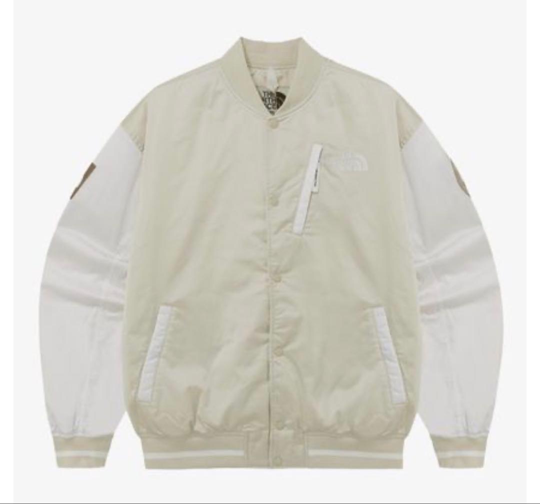The North Face アイボリー ボンバージャケット