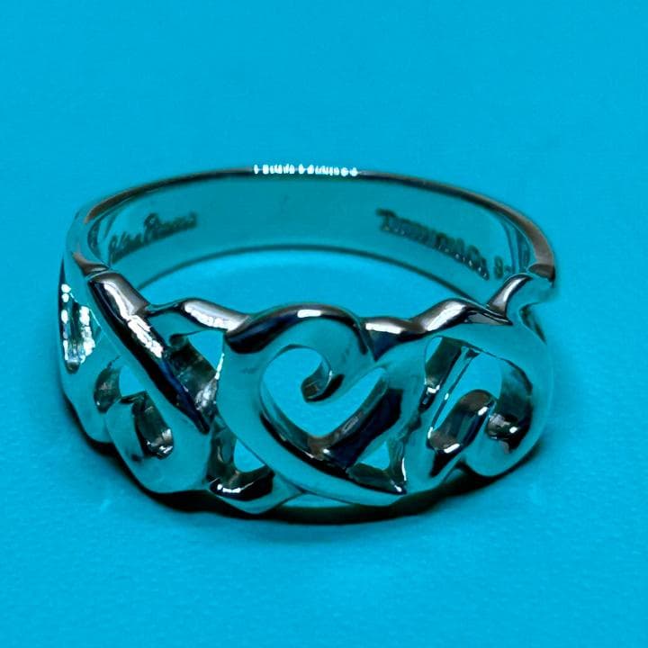 TIFFANY & Co. ティファニー ラビングハート リング 13号 925