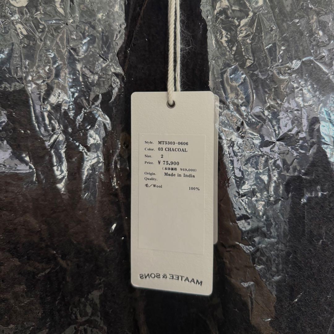 【新品未使用】MAATEE&SONS GUPTA WOOL COVERALL 2