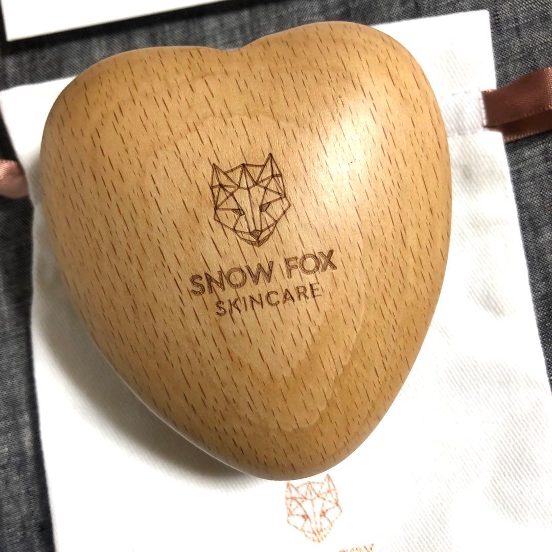 新品 FOX プレミアム FOX カッサ ウッド ミニハート ヘアブラシ