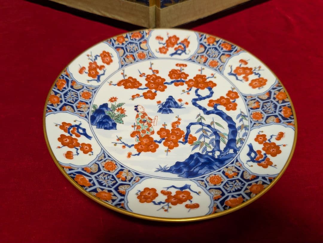 香蘭社　絵皿　飾り皿　6枚