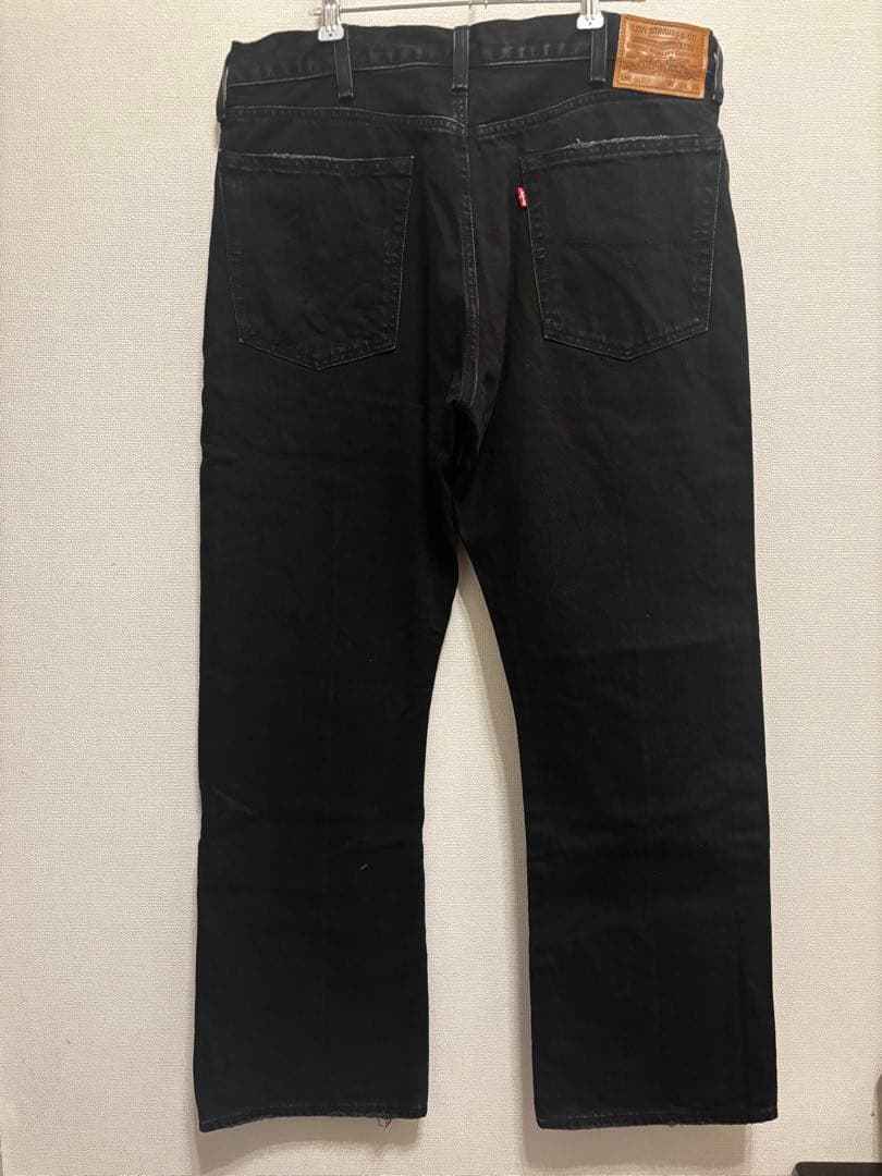 EDIFICE 別注 Levi's 501 BLACK 黒 W36L30