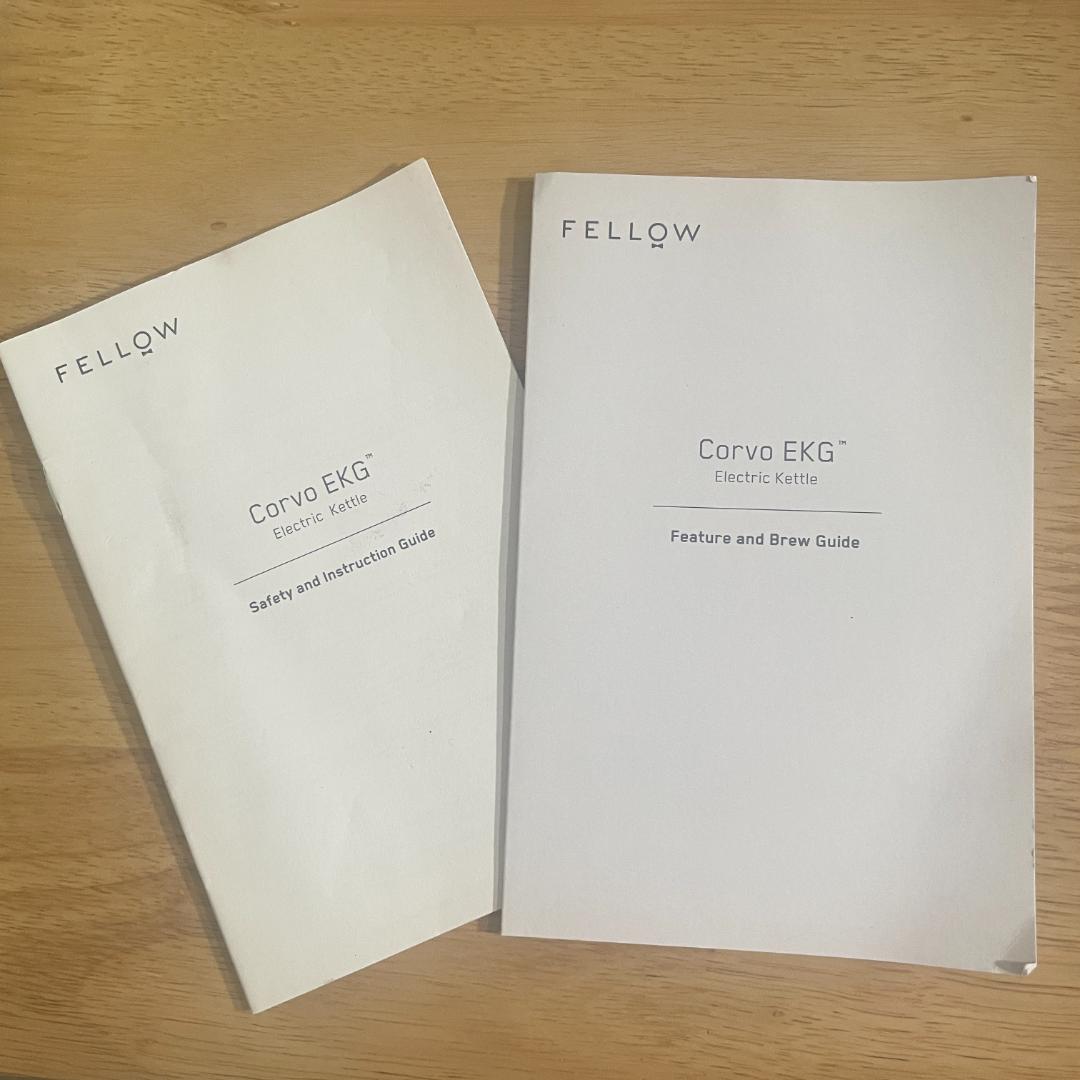 FELLOW フェロー Corvo EKG 温電気ケトル マットブラック 新古品