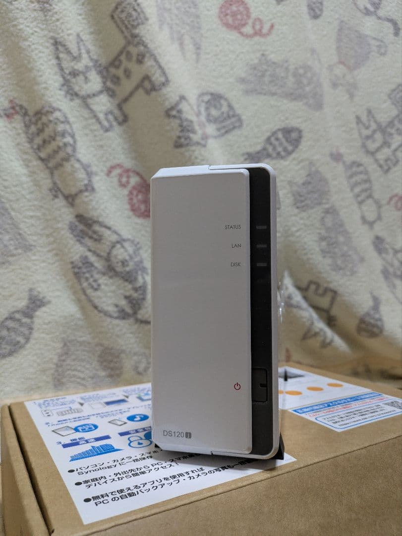 Synology DS120j NAS ホワイト
