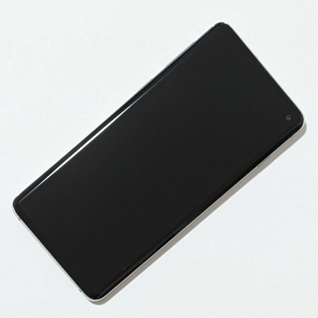 【概ね美品】Galaxy S10 SM-G973C 白 ドコモ SIMフリー