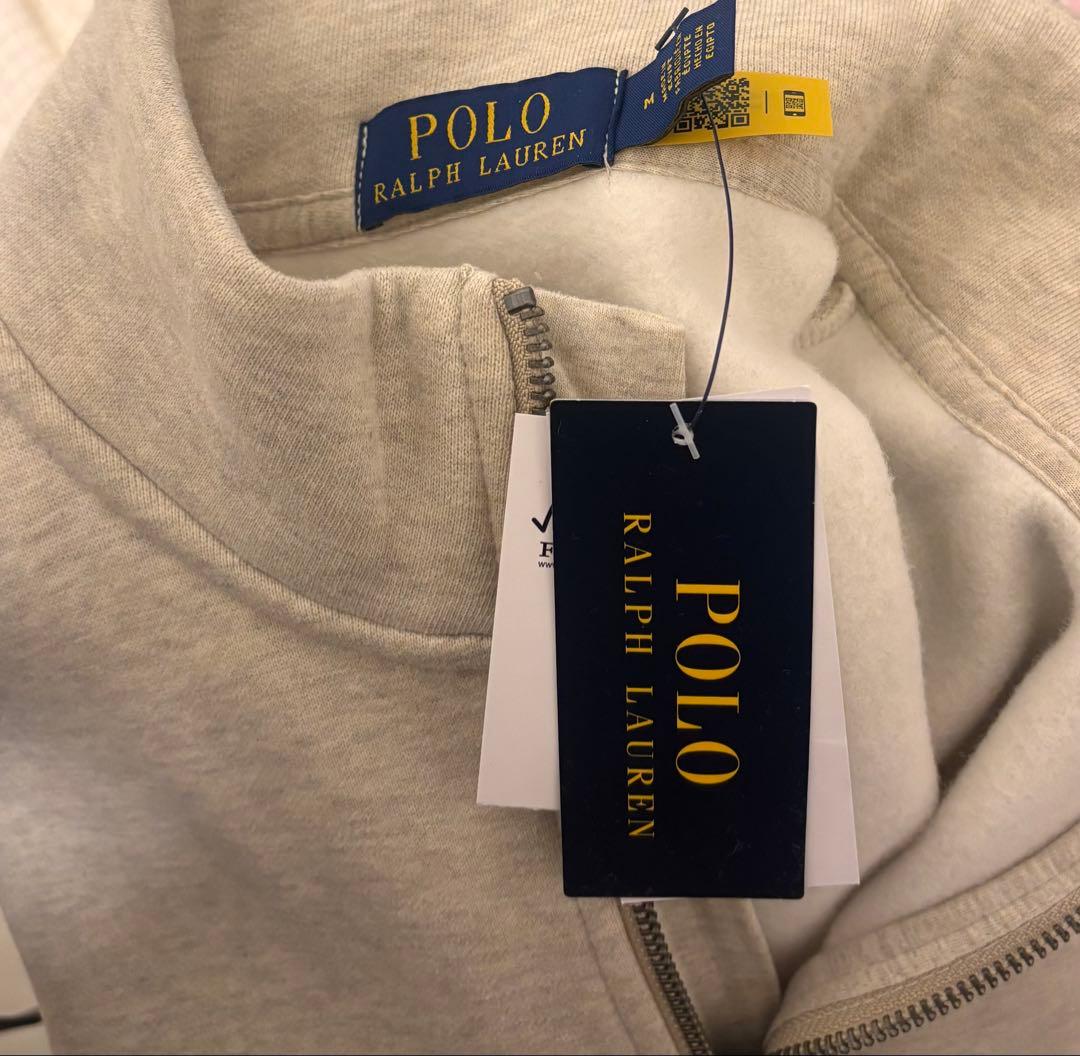 ラルフローレン　ハーフジップ　トレーナー