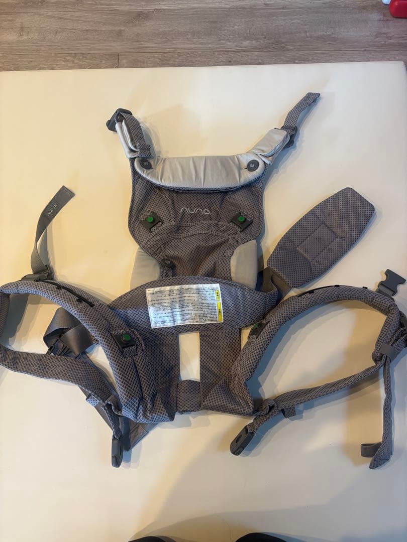 NUNA cudl clik 抱っこ紐 fog