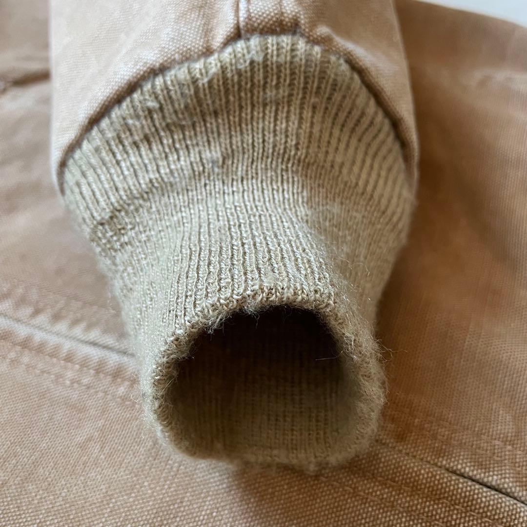 カーハート アクティブジャケット 80s USA製 星タグ ブラウンダック L