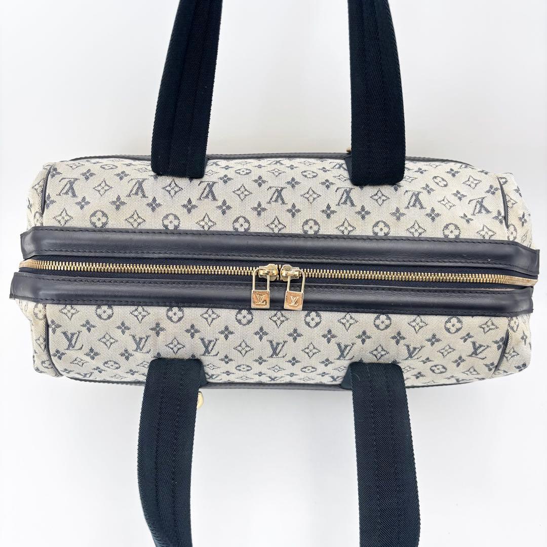 ▽LOUIS VUITTON モノグラムミニ ジョセフィーヌGM ブルー